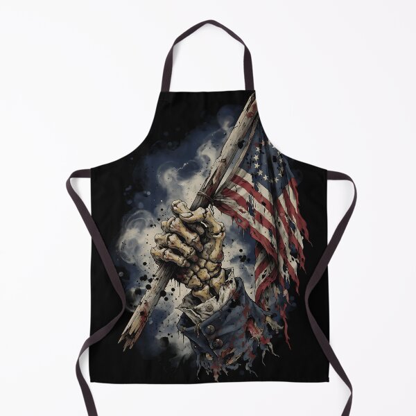 Item preview, Skeletal Hand Holding Betsy Ross Flag 1776 designed and sold by IronDissident.