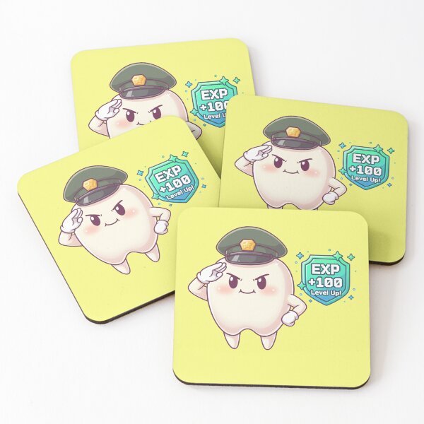 Item preview, Cute Tooth Soldier Level Up Game Style Dental Care Cadet Guard designed and sold by bvdesignart.