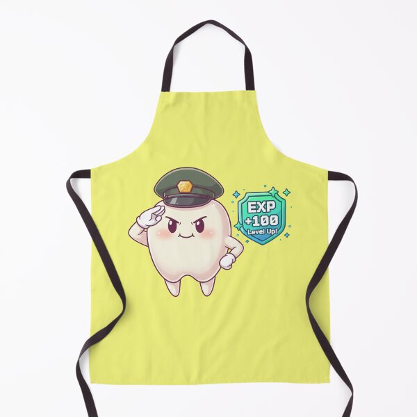 Item preview, Cute Tooth Soldier Level Up Game Style Dental Care Cadet Guard designed and sold by bvdesignart.