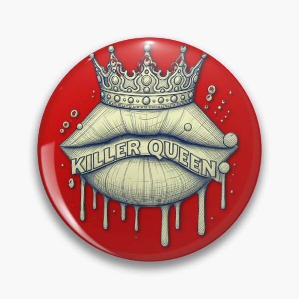 Artikelvorschau, Killer Queen Crown und Dripping Lips Streetwear Art entworfen und verkauft von pulse_retail.