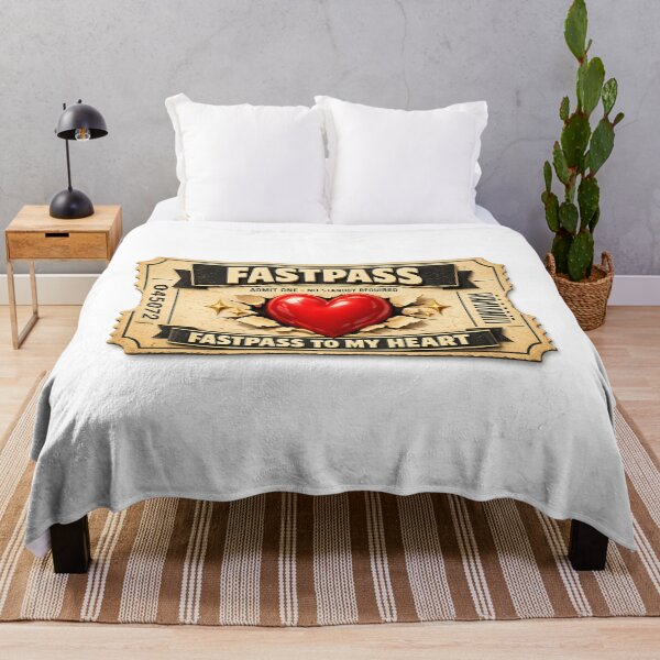 Item preview, Admit One FastPass to My Heart designed and sold by Dresut.