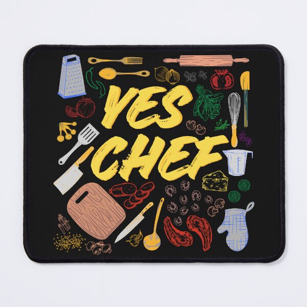 Item preview, Yes chef kitchen utensils and food designed and sold by Shedronpanda.
