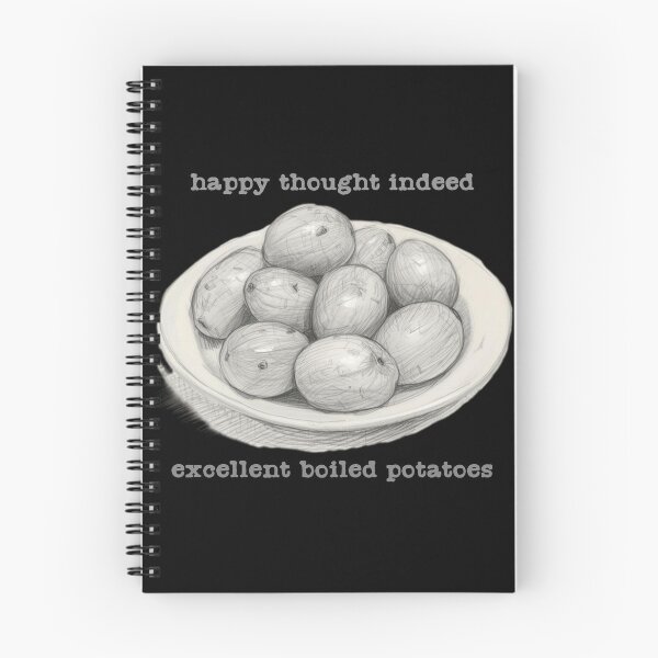 Item preview, Excellent Boiled Potatoes Funny Jane Austen Pride and Prejudice designed and sold by FIREDesignsPOD.
