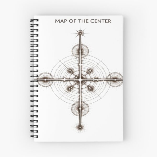 Item preview, Map of the Center – Sacred Orientation Design designed and sold by Cristhian Almanza.