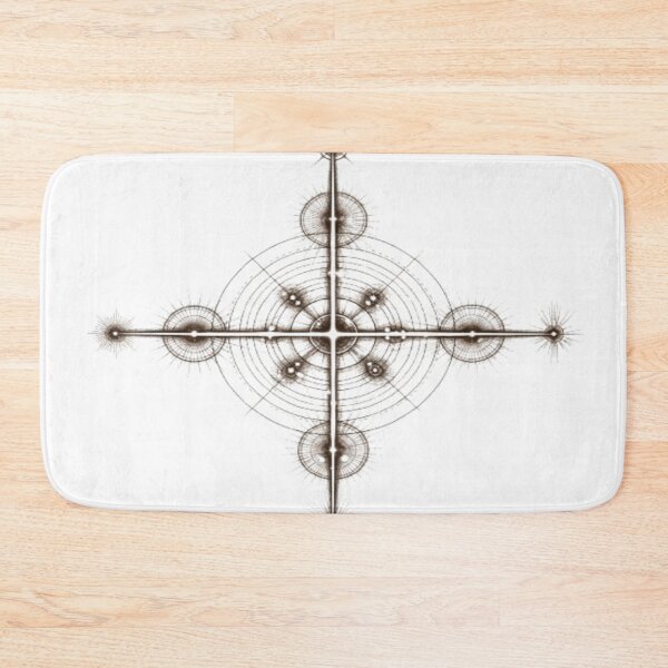 Item preview, Map of the Center – Sacred Orientation Design designed and sold by Cristhian Almanza.