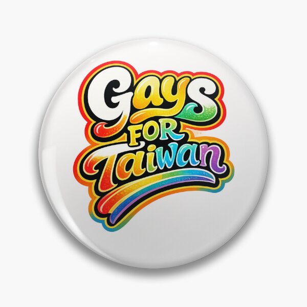 Item preview, Gays For Taiwan Rainbow Pride Democracy Quote designed and sold by Places On Earth.