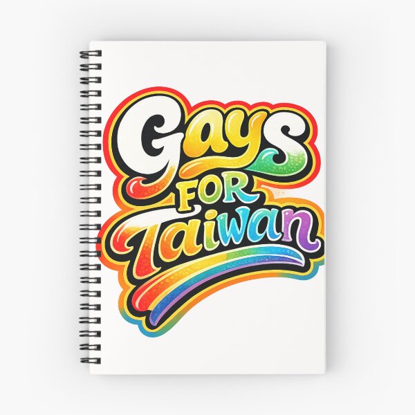 Item preview, Gays For Taiwan Rainbow Pride Democracy Quote designed and sold by Places On Earth.