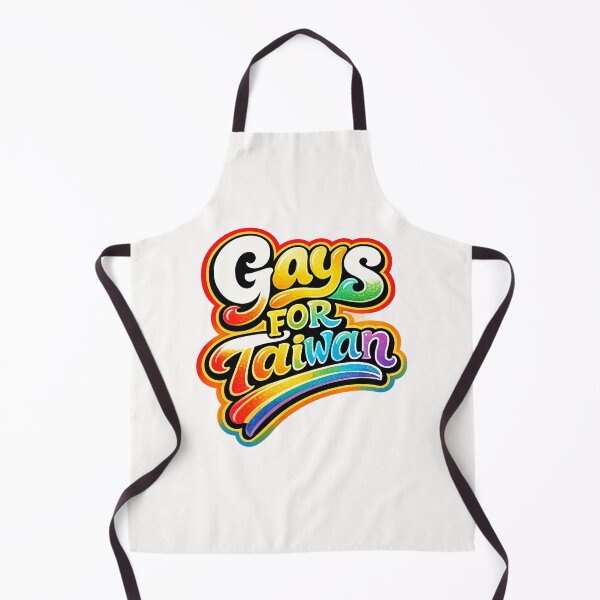 Item preview, Gays For Taiwan Rainbow Pride Democracy Quote designed and sold by Places On Earth.