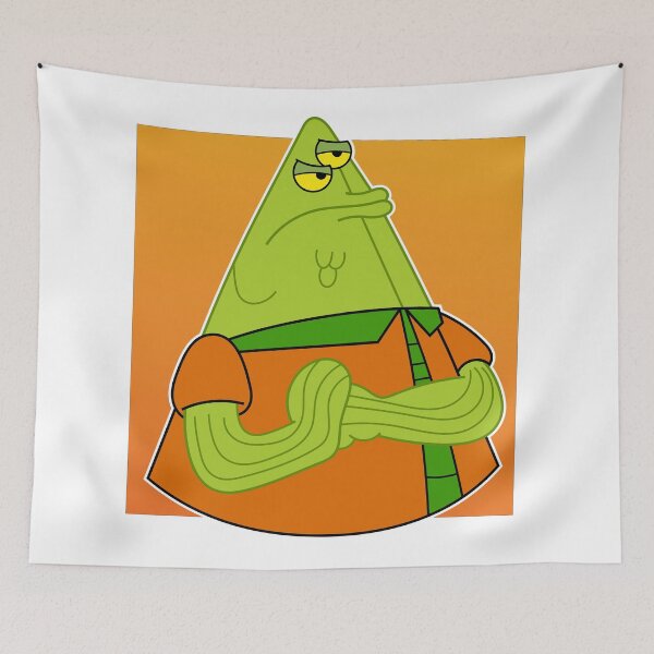 Item preview, Flat the Flounder I'm Gonna Kick Your Ass. SpongeBob designed and sold by DibujandoPorfa.