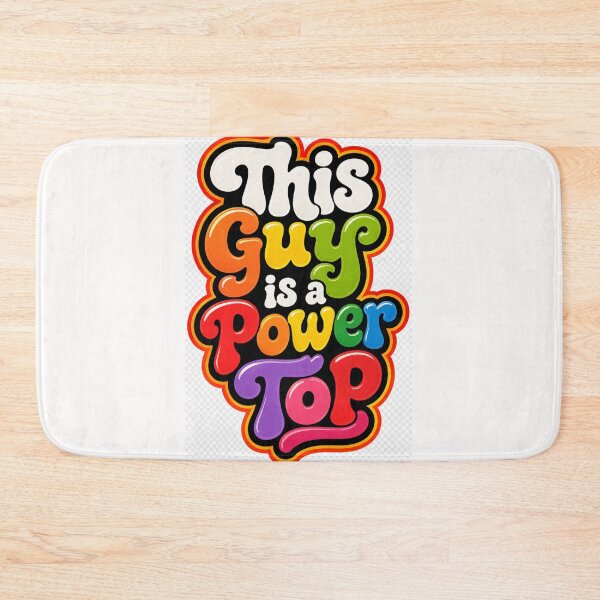 Item preview, This Guy is a Power Top Gay Quote designed and sold by Places On Earth.