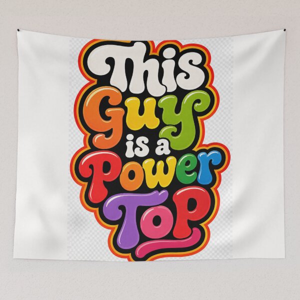 Item preview, This Guy is a Power Top Gay Quote designed and sold by Places On Earth.