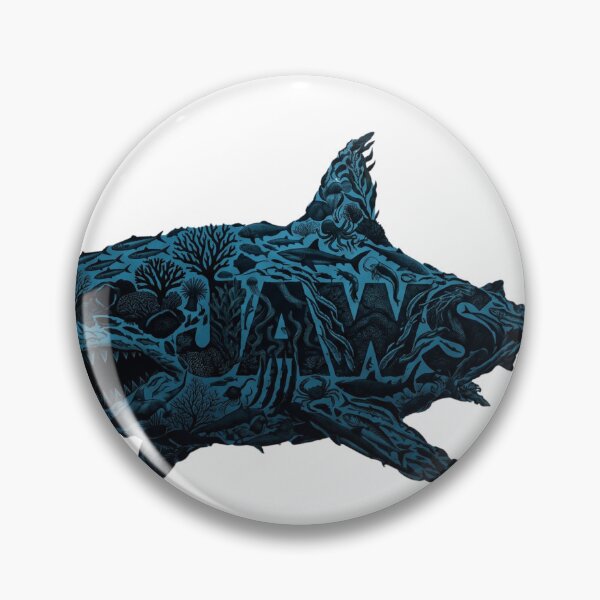 Item preview, Jaws silhouette | Shark designed and sold by Pandora´s Box.
