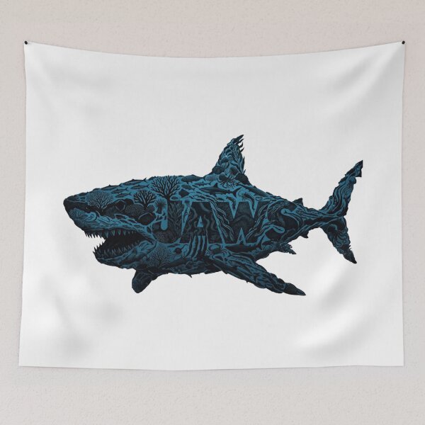 Item preview, Jaws silhouette | Shark designed and sold by Pandora´s Box.