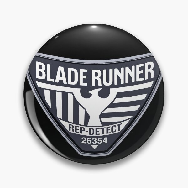 Item preview, Blade Runner Rep-Detect Badge Tee | Replicant Detection Unit Fan Shirt | Cyberpunk Gift designed and sold by Perlenstrasse.