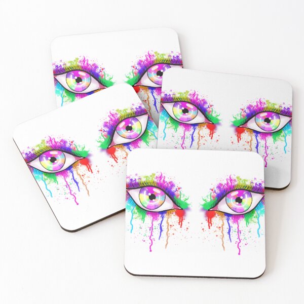 Item preview, Colorful Dreams - Pastel Anime Eyes Art  designed and sold by RobsArtwork.