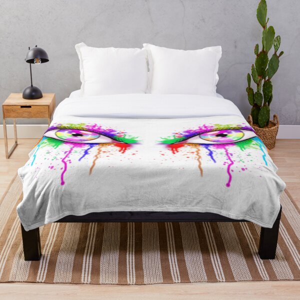 Aperçu de l'œuvre Rêves colorés - Yeux d'anime pastel créée et vendue par RobsArtwork.