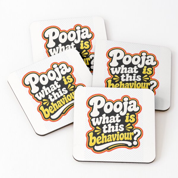 Item preview, Pooja What is this behaviour quote from Big Boss India designed and sold by Places On Earth.