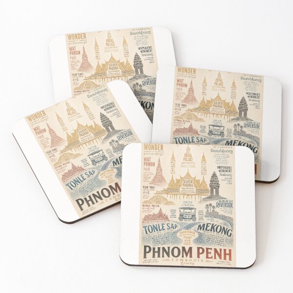Item preview, Phnom Penh Cambodia Mekong Royal Palace Heritage Travel designed and sold by Places On Earth.