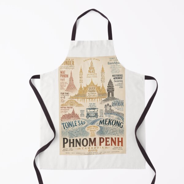 Item preview, Phnom Penh Cambodia Mekong Royal Palace Heritage Travel designed and sold by Places On Earth.