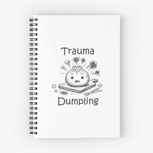 Item preview, Trauma Dumpling designed and sold by Ink & Void Co..