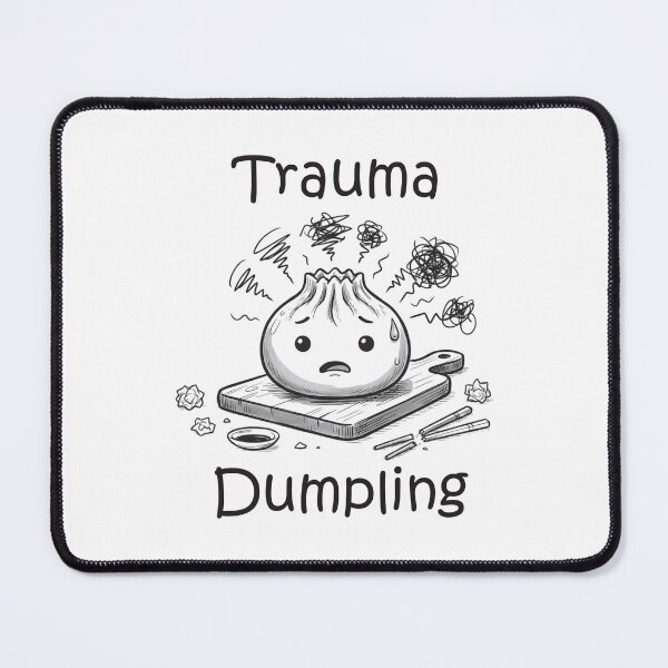 Item preview, Trauma Dumpling designed and sold by Ink & Void Co..