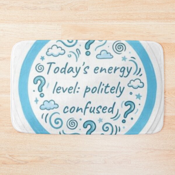 Item preview, Politely Confused designed and sold by Makitiadesigns.