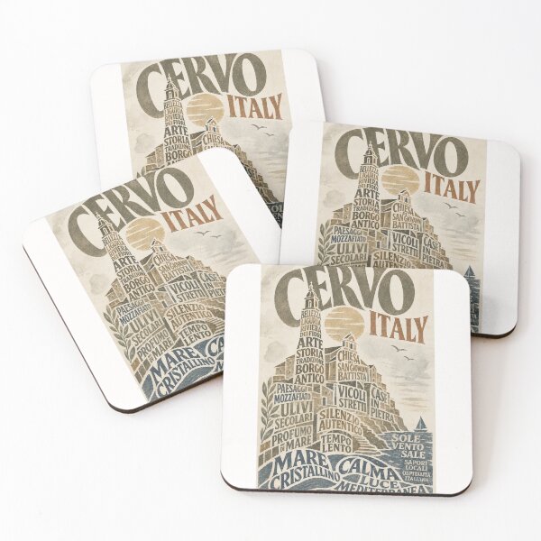 Item preview, Cervo Italy Liguria Riviera Mediterranean Coastal Village designed and sold by Places On Earth.