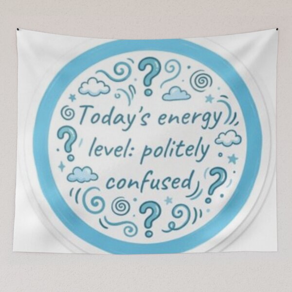 Item preview, Politely Confused designed and sold by Makitiadesigns.