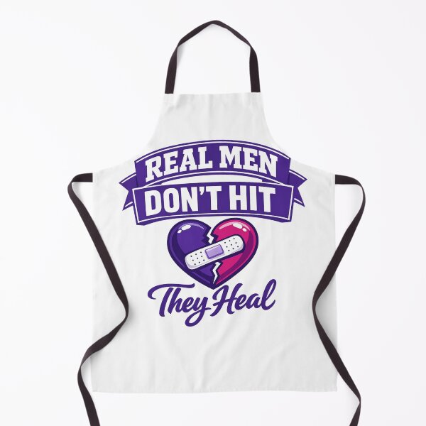 Item preview, Real Men Heal Not Hit designed and sold by Dresut.