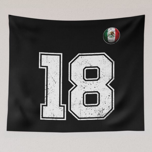 Item preview, Number 18 Canada Flag Football Fan designed and sold by BernoNickel.