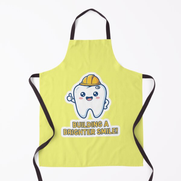Item preview, Cute Building a Brighter Smile Construction Tooth Dentist Gift designed and sold by bvdesignart.