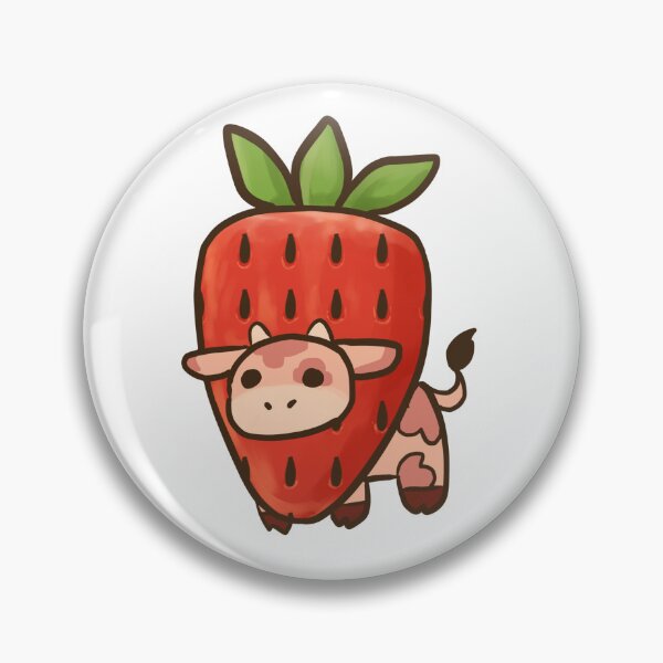 Item preview, ¡Vaca fresa! designed and sold by Mikaovo.