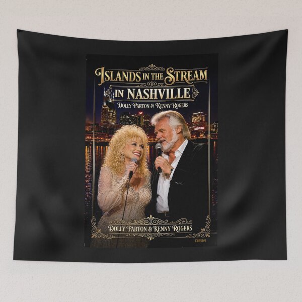 Item preview, Dolly Parton & Kenny Rogers — Islands in the Stream | Timeless Country Duet designed and sold by DBM Photo Art 1.