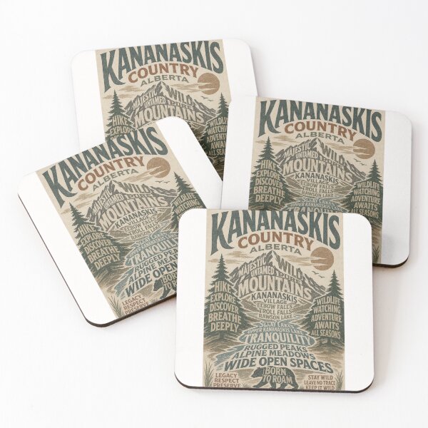 Item preview, Kananaskis Country Alberta Canadian Rockies Wilderness Adventure designed and sold by Places On Earth.