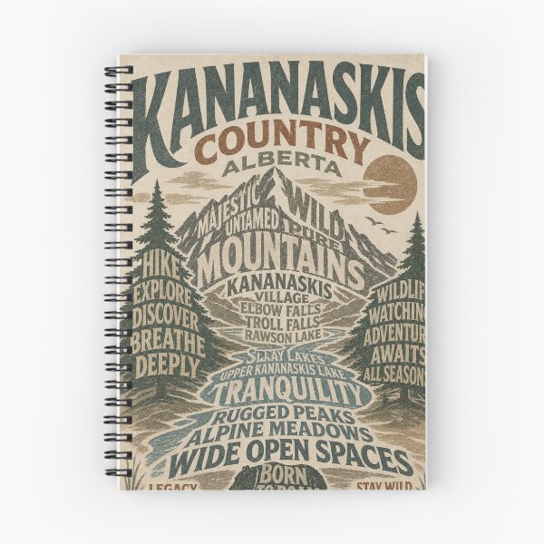 Item preview, Kananaskis Country Alberta Canadian Rockies Wilderness Adventure designed and sold by Places On Earth.