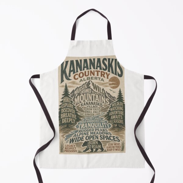 Item preview, Kananaskis Country Alberta Canadian Rockies Wilderness Adventure designed and sold by Places On Earth.