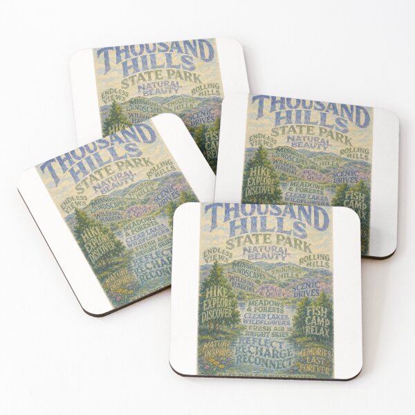 Item preview, Thousand Hills State Park Missouri Scenic Lakes and Forests designed and sold by Places On Earth.
