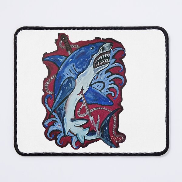 Item preview, shark painting designed and sold by pksart1.