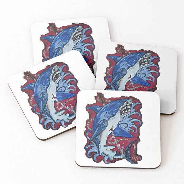 Item preview, shark painting designed and sold by pksart1.