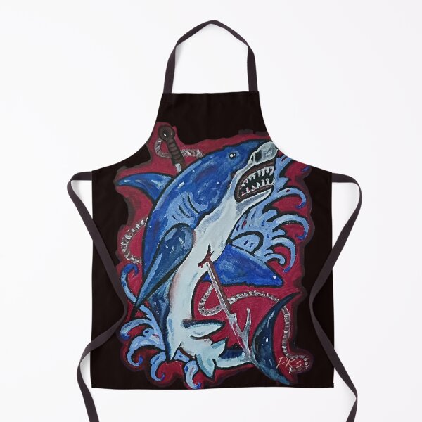 Item preview, shark painting designed and sold by pksart1.
