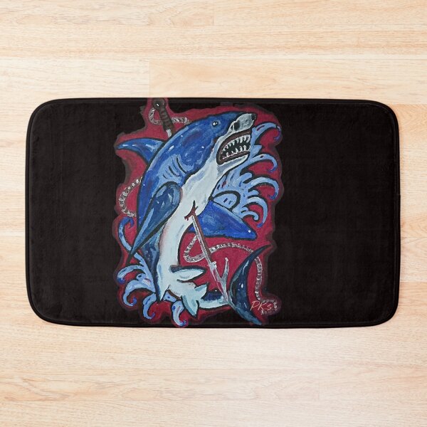 Item preview, shark painting designed and sold by pksart1.