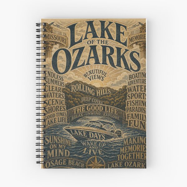 Item preview, Lake of the Ozarks Missouri Boating and Summer Lake Life designed and sold by Places On Earth.