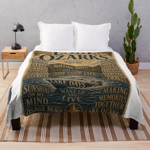 Item preview, Lake of the Ozarks Missouri Boating and Summer Lake Life designed and sold by Places On Earth.