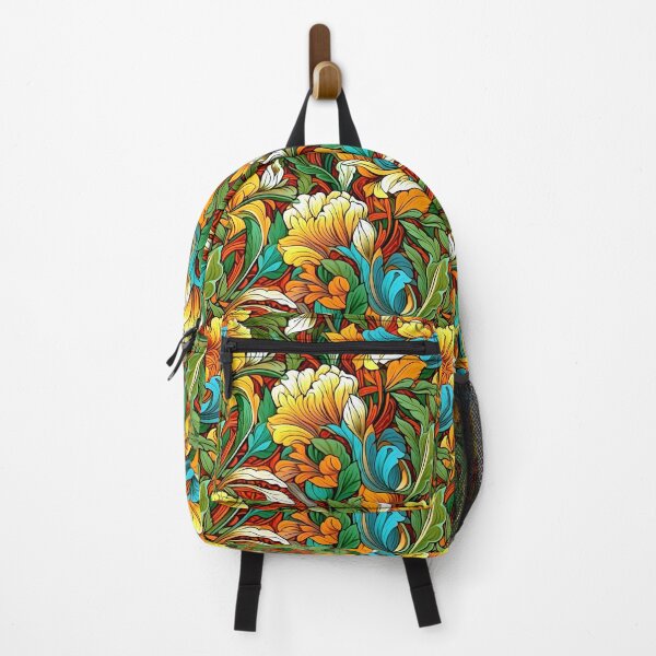 Item preview, Art Nouveau Luxurious Colorful Flowers And Leaves Art designed and sold by DEC02.