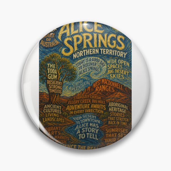 Item preview, Alice Springs Northern Territory Red Centre Outback Adventure designed and sold by Places On Earth.