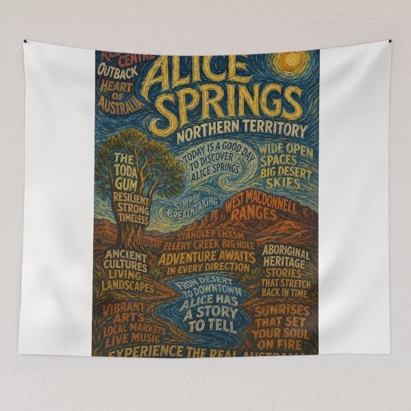 Item preview, Alice Springs Northern Territory Red Centre Outback Adventure designed and sold by Places On Earth.