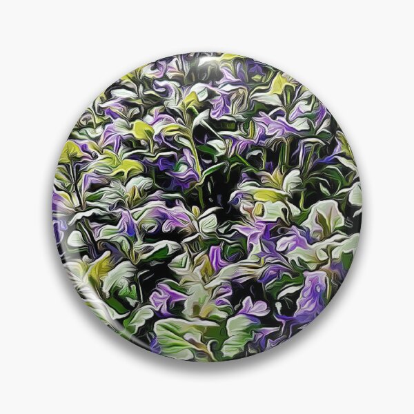 Item preview, Abstract waves of meadow flowers designed and sold by 1_day_down.
