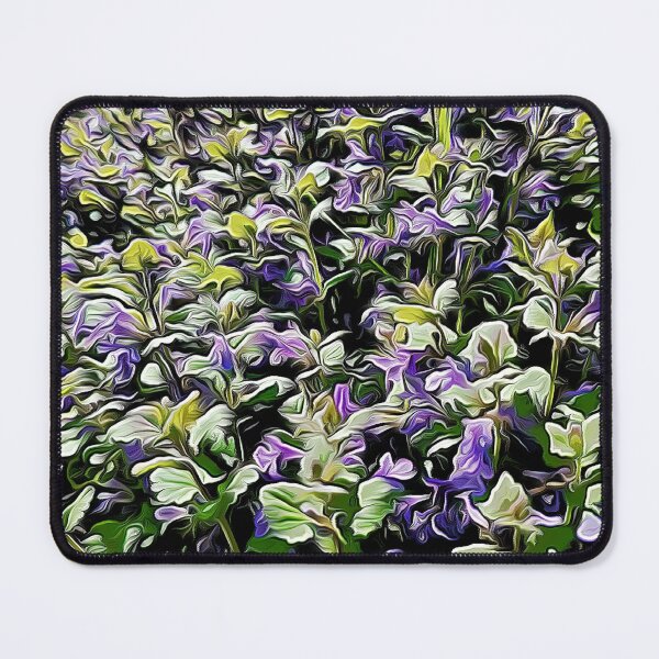 Item preview, Abstract waves of meadow flowers designed and sold by 1_day_down.