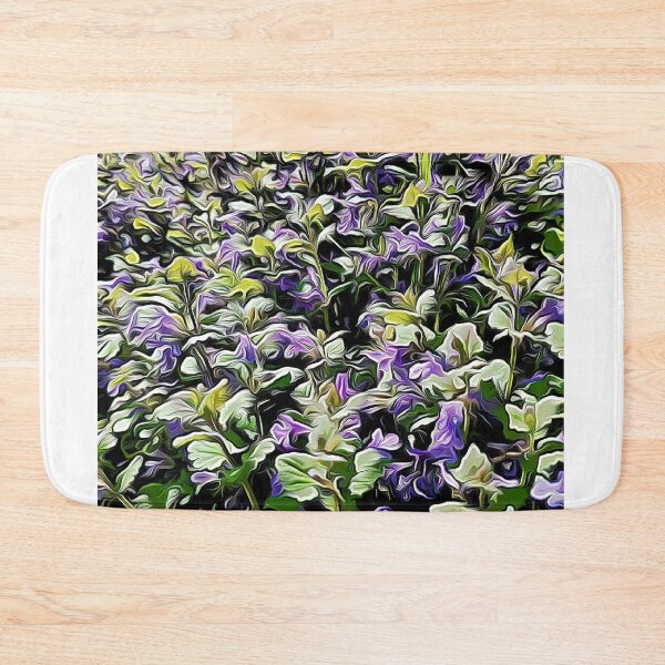Item preview, Abstract waves of meadow flowers designed and sold by 1_day_down.
