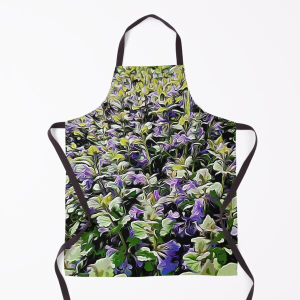 Item preview, Abstract waves of meadow flowers designed and sold by 1_day_down.